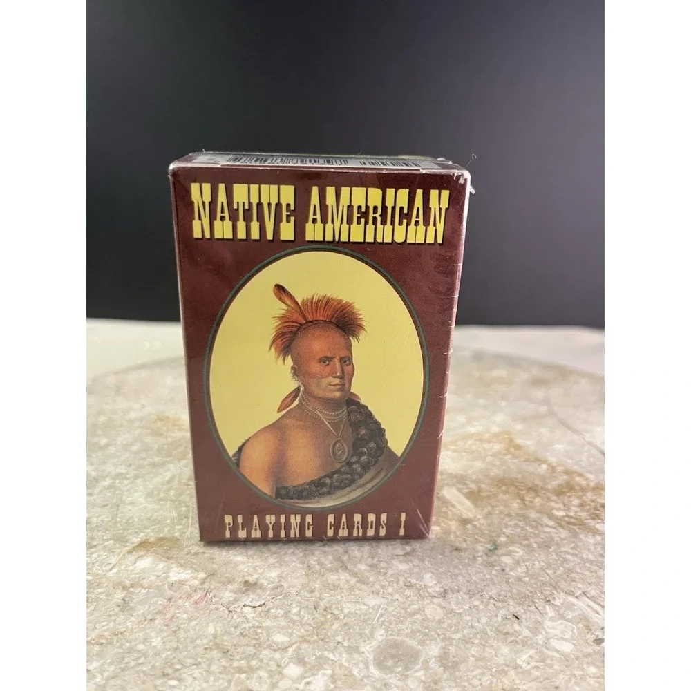 Native American Playing Cards 1 & 2 Decks Sealed New In Box Both Decks!